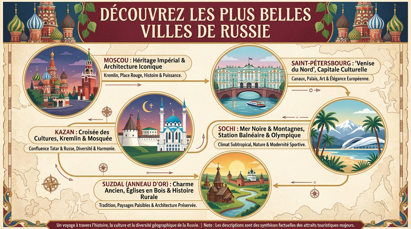Les petites villes à découvrir