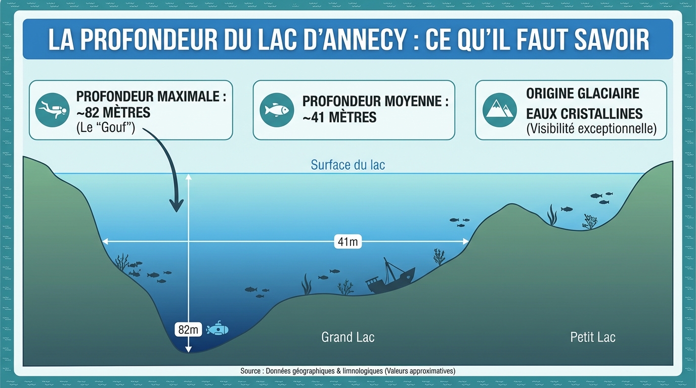 La profondeur du lac d'annecy : ce qu'il faut savoir 3 Importance de la profondeur