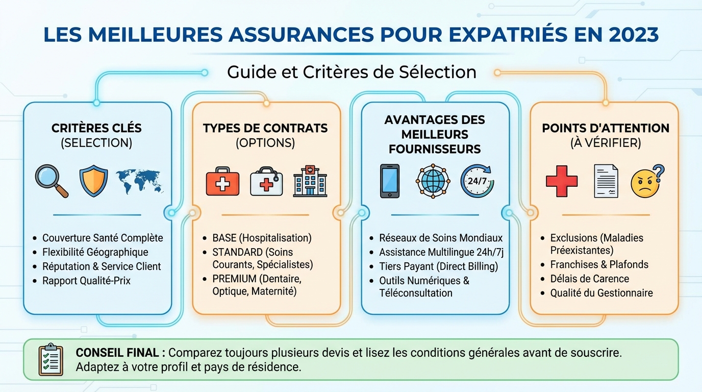 Les meilleures assurances pour expatriés en 2023 3 Comparatif des meilleures assurances expatriés