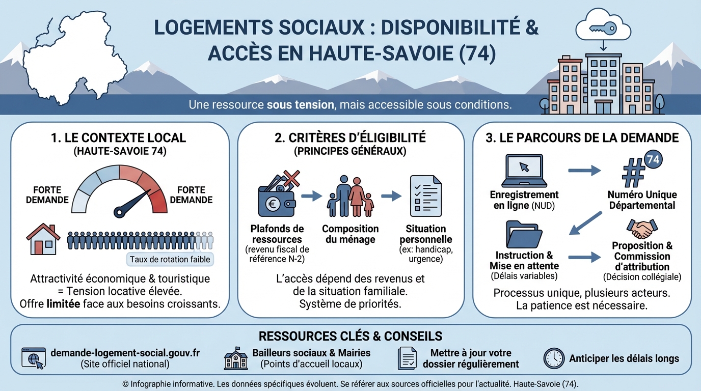 Comment louer un logement social en Haute-Savoie ?