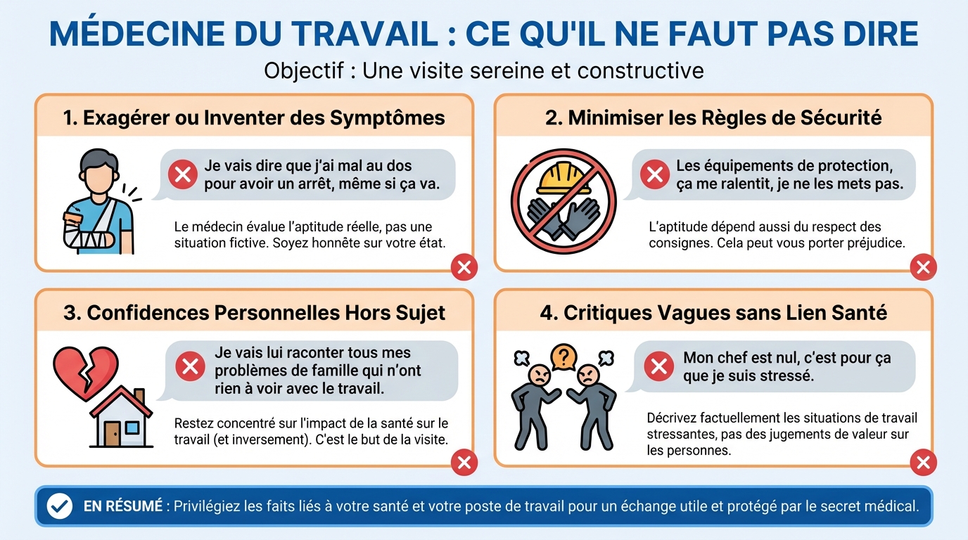 Les vérités à ne pas dire