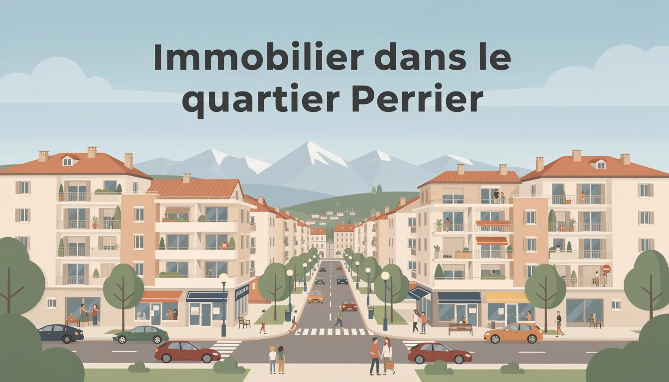 Immobilier dans le quartier Perrier
